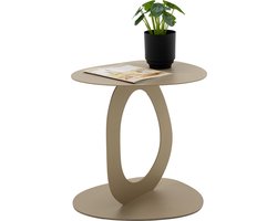 Spinder x Eva van de Ven bijzettafel Alto - Champagne - Staal