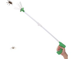 Spinnen Vanger - Insecten Vanger - Lange Steel Vouwbaar Design - Voor Binnenhuis, Kantoor, Tuin - Ongewenste Insecten Verwijderen - Gezin met Kinderen, Senioren - 83cm - 1 stuk