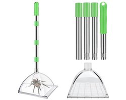 Spinnenvanger - Insectenvanger - Spidercatcher - Opvouwbare Insectenval - Extra Lang Ca. 83 cm - Verstelbare Spinnenvanger Lange Steel - Spinnengrijper Voor Veilig Vangen En Verwijderen Van Spinnen, Kakkerlakken En Wespen