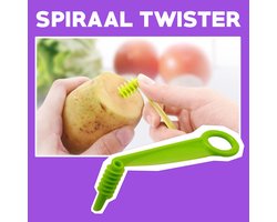 Spiraal twister | Aardappeltwister | Aardappel spiraal snijder | Chips maker-snijder-Spies | Aardappeltwister | Potato twister | Aardappel spiraal snijder