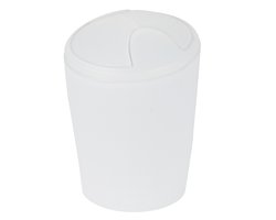 Spirella Afvalemmer Move – Kantelbare Prullenbak voor Badkamer, Toilet en Keuken – Modern Design
