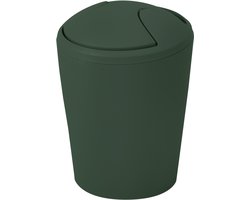 Spirella Afvalemmer Move – Kantelbare Prullenbak voor Badkamer, Toilet en Keuken – Modern Design Tilbak