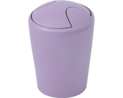 Spirella Move Badkamerprullenbak – Kantelbare Prullenbak Badkamer met Modern Design
