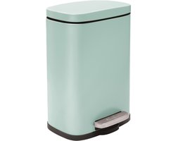 Spirella Pedaalemmer 5L - AKIRA - Prullenbak Badkamer - Staal - Groen