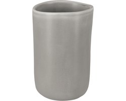 Spirella SINA Tandenborstelhouder Taupe – Tumbler Badkamer Beker voor Tandenborstel Houder – 7 x 10,6 cm