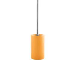 Spirella Toiletborstel met Houder – TUBE Serie Wc-borstel Houder met Verwisselbaar Borstelhoofd – Badkameraccessoires