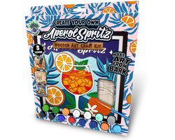 Splat Planet Wood Art Set Aperol Spritz 27 x 26 x 3,5 cm