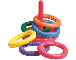 Spordas ringwerpspel kinderspeelgoed kleurrijk schuim.