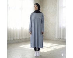 Sport Abaya – Dames Activewear – Volledige Bedekking – Ademend – Stretch & Lichtgewicht