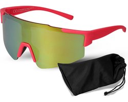 Sportbril - Zonnebril Fietsbril - Buitenactiviteiten - Gerecycled Materiaal - Universeel - Spiegelend
