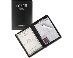 Sportec Coachmap Voetbal Magnetisch 52 X 36 Cm Zwart