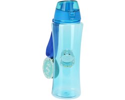 Sportfles dino drinkfles 650ml multicolor voor kinderen.
