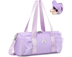 Sporttas voor Meisjes - Gym Tas voor Zwemmen en Dans - Paars, Violet A, Kinderaccessoires en Nasstas