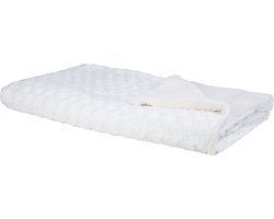 Sprei KANDILLI 200 x 220 cm Gebroken wit