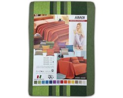 Sprei Katoen - Plaid Bank - Bescherming Meubels - 100% Puur Katoen - 260x260 cm - Groen