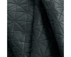 Sprei sprei Ultrasoon tweezijdig quilten fluweel 220 x 200 cm