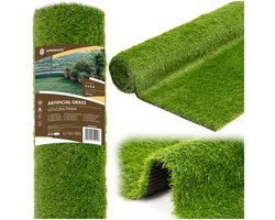 Springos Kunstgras - Terras - Balkon -Tuin - Zacht - 2 x 3 m - 32 mm