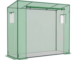 Springos Kweekkas - Tuinkas - Broeikas - Plantenkas -Folie - 200x80x170 CM