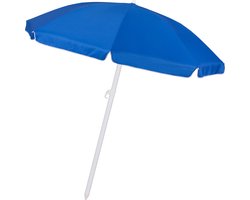 Springos Parasol | Strand Parasol | Parasols | Opvouwbaar | 240 cm | Blauw