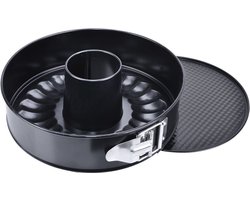 Springvorm en Tulband Bakvorm Antiaanbaklaag 24 cm - Tulbandvorm - Taartvorm - Cakevorm
