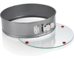 Springvorm met glazen bodem Ø 24 cm voor taarten en cakes