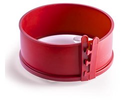 Springvorm Ø 18 cm met glazen bodem en poten – Ideaal voor bakken en serveren