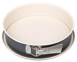 Springvorm Ø28 cm in grijs-beige met anti-aanbaklaag en hoge hittebestendigheid