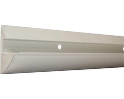 Spur Wandplankdrager Muroy aluminium wit lengte gelakt 60cm