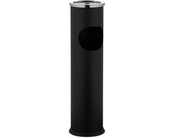 staande asbak - met prullenbak - 56 cm - buiten