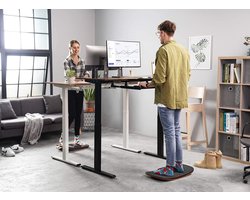 Staande bureaumat met antivermoeidheidsbalk, houten wiebelbalansbord met ergonomisch ontwerp Comfort vloermat