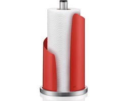 Staande Keukenrolhouder RVS Antislip voor Dikke Rollen 32 cm Hoog