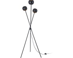 Staande lamp Nykvarn vloerlamp 3xE14 3 fittingen zwarte lamp staand metaal