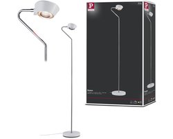 Staande LED-lamp 3-Step-Dim Ramos 2700K 560lm / 220lm 7,5W / 3,5W Wit mat, Chroom