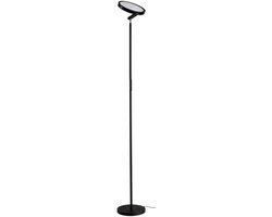 Staande LED-lamp Caneta Tunable White 1750 mm 1300lm 20W Zwart