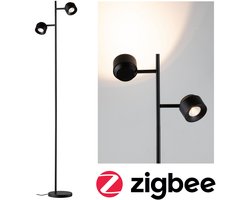 Staande LED-lamp Smart Home Zigbee 3.0 Pane 2700K 2x300lm 2x3W Zwart