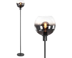 Staande vloerlamp Fantasy glas Ø 30 cm helder/smoke