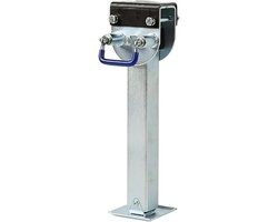 Stabilisator Poten - Parkeersteunen Caravan - Camper Stabiliseren - 180 Graden Kantelbaar - 440-700mm - Zilverkleurig