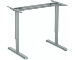 Stabureau - SteelForce 300 - Elektrisch - Alleen frame zilver