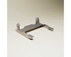 Stackwell Bracket - Gereedschapskist Houder voor Fischer L-BOXX - Toolcase-Bracket - Opbergsysteem - Gereedschapskofferhouder voor muur & wandmontage - Thermisch verzinkt staal - Roestvrij en duurzaam- Schroeven inbegrepen
