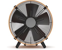 Stadler Form Otto Vloerventilator – Bamboe – 3100 m³/u – Stil & Duurzaam – 8 standen - 40 m² / 100 m³
