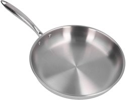 STAINLESS STEEL LARGE Deep Fryer - PROFESSIONAL UNCOATED COOKING - IDEALE KEUKENACCESSOIRE (30cm)