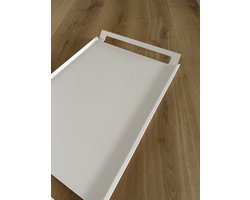 STALEN DESIGN - Dienblad SOLAR - WIT - Staal - 40x60cm - Minimalistisch - Woonaccessoires - Modern