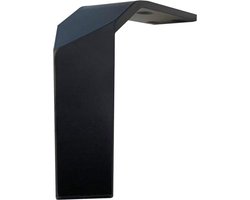 Stalen meubelpoot zwart vierkant 3 bij 3 cm en hoogte 15 cm - Set van 4 stuks