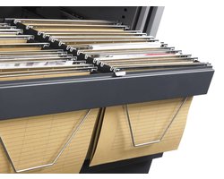 Stalen roldeurkast 198x120x43cm Antraciet