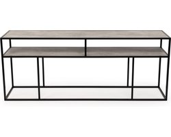 Stalux Side-table - Bijzettafel Teun - Duurzaam - Modern design - Eenvoudig te monteren - Beton - 200 cm