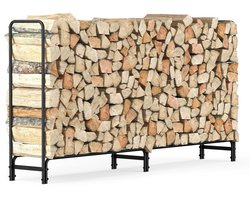 Standaard Voor Kachelhout - Houtopslag - Organizer - Rek - Rekje - Rekken - Opbergrek - Opberg Rek - Tuin Organizer - Opslag - Tuin - Outdoor - Indoor - Tuin Accessoires - Accessoires - Kachelhout - Open Haard - Brandhout Stapelstandaard