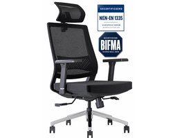Stane Classic Plus Ergonomische Bureaustoel Office Chair - Bureaustoelen voor Volwassenen Computer Stoel - NEN-EN1335 Gecertificeerd