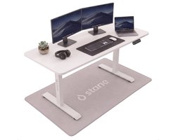 Stane Zit Sta Bureau Elektrisch Verstelbaar - Incl. Kabelgoot - 140 x 60 cm - Wit