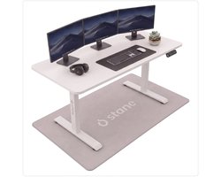 Stane Zit Sta Bureau Elektrisch Verstelbaar - Incl. Kabelgoot - 140 x 80 cm - Wit