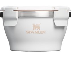STANLEY Adventure Fresh-to-Table Leakproof Bowl 473 ml (Frost)– Vacuüm Geïsoleerde Lunchbox & Food Container – Lekvrije RVS Kom met Luchtdichte Deksel – BPA Vrij – Vaatwasserbestendig
